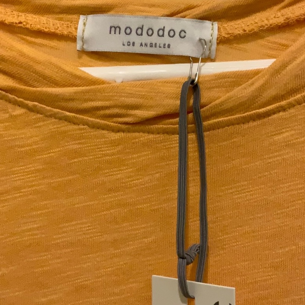 MODODOC 100% cotton long  t-shirt dress